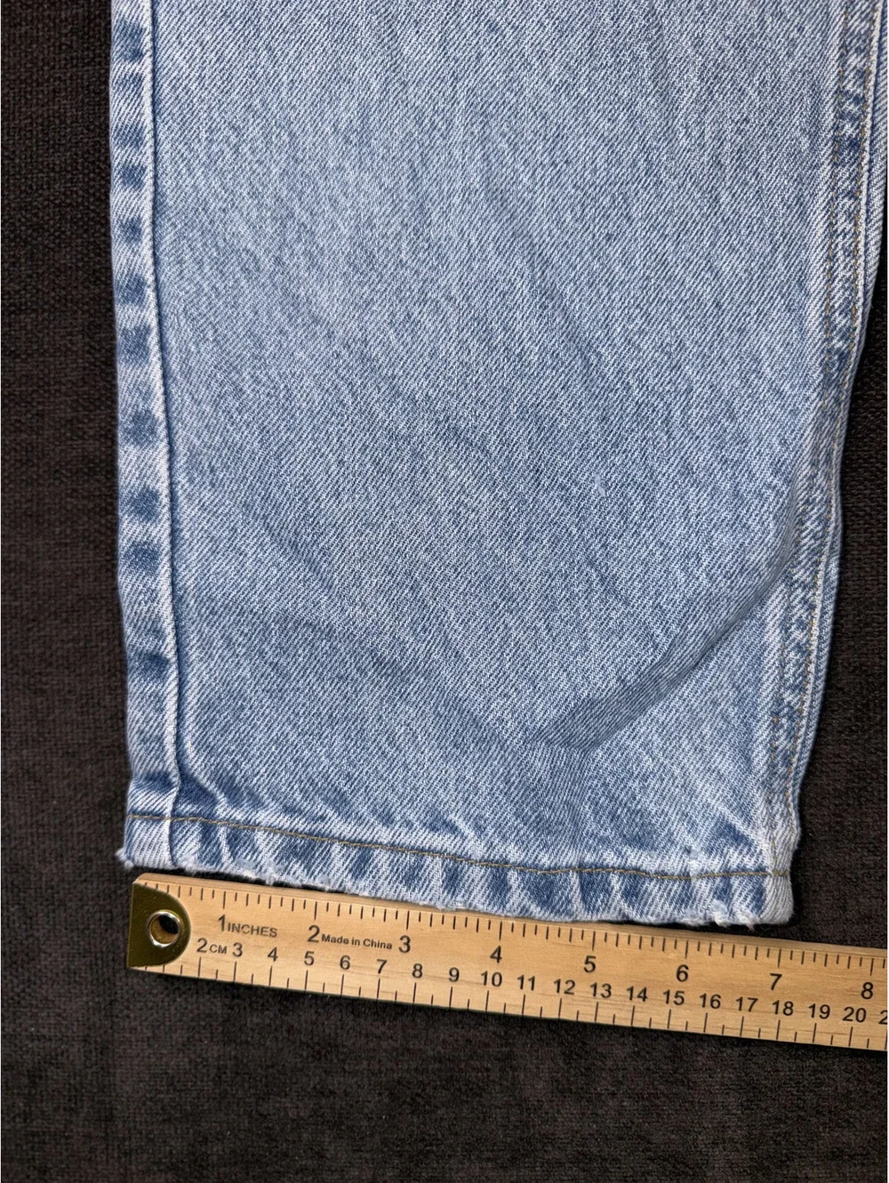 Carhartt Light Blue Denim Jeans with Classic Fit